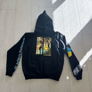 ASAP Rocky Black Graphic Hoodie